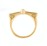 Aegis Ring with Ruby - Melliflus