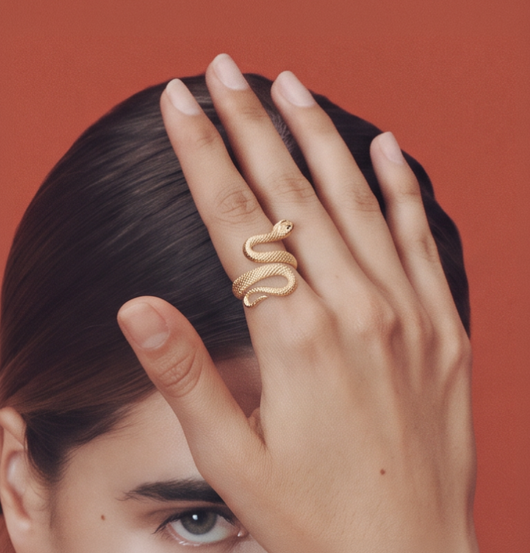 Medusa and the Serpent: What a Snake Ring Means