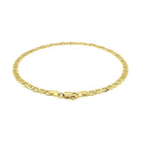 14k Yellow Gold Mariner Link Bracelet (3.20 mm)