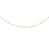 14k Yellow Gold Necklace with White Freshwater Cultured Pearls (6.0mm to 6.5mm)