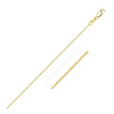 Classic Box Chain 0.60 mm in 14k Yellow Gold