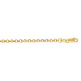 14k Yellow Gold Rolo Chain (2.5 mm)