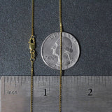 10k Yellow Gold Classic Box Chain (0.94 mm)