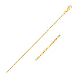 Lumina Pendant Chain 0.90 mm in 14k Yellow Gold