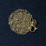 10k Yellow Gold Singapore Chain (1.10 mm)