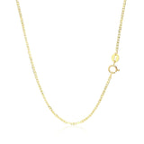 Mariner Link Chain 1.20 mm in 14k Yellow Gold, view 3