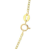 Mariner Link Chain 1.20 mm in 14k Yellow Gold, view 4