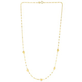 14K Yellow Gold Heart Necklace