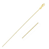 Classic Box Chain 0.45 mm in 14k Yellow Gold