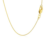 Classic Box Chain 0.45 mm in 14k Yellow Gold, view 3