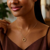 14K Yellow Gold Diamond Cut Cable Chain Necklace