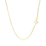 Mariner Link Chain 1.20 mm in 10k Yellow Gold, view 3