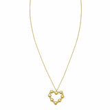 14K Yellow Gold Diamond Cut Cable Chain Necklace