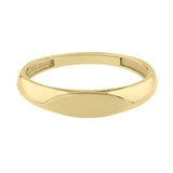 14K Yellow Gold Polished Sculpted Ring (3.00 mm)