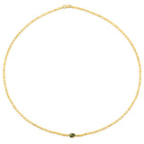 Peridot Mirrored Chain 2.20 mm in 14k Yellow Gold, view 2