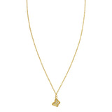 Elegant 14K Yellow Gold Rope Chain Necklace