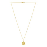 North Star Talisman Necklace in 14K Yellow Gold