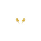 10k Yellow Gold Ball Style Stud Earrings (4mm)