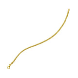 14K Yellow Gold Sparkle Spring Chain Bracelet (2.70 mm)