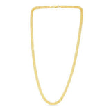 Bismark Chain 4.70 mm in 14k Yellow Gold, view 3