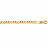 Light Gourmette Chain 2.80 mm in 14k Yellow Gold, view 4