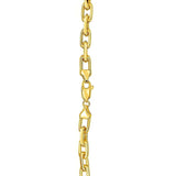 French Cable Link Chain 4.80 mm in 14k Yellow Gold, view 4