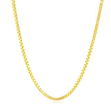 Classic Box Chain 1.7 mm in 14k Yellow Gold, view 2