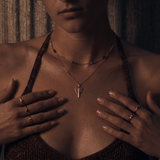 Maira Ring with Garnet