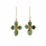 Amorini Earrings with Peridot