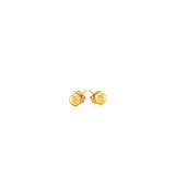 14k Yellow Gold Ball Style Stud Earrings (4.0 mm) - Melliflus Earrings