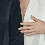 Medusa Ring with Onyx - Melliflus