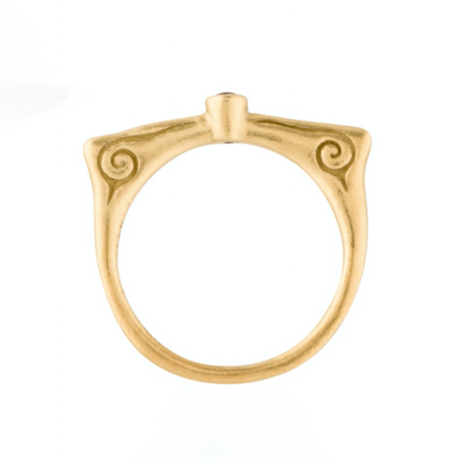 Aegis Ring with Ruby - Melliflus